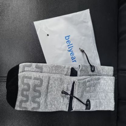 Picture of Bellyear Socks, electrically heated for Men Women - Rechargeable, Washable, Electric Heated Socks Up to 8 Hours with 4 Heating Levels for Hunting, Camping, Hiking, Skiing, Walking, Fishing, Cycling, Outdoor Work
